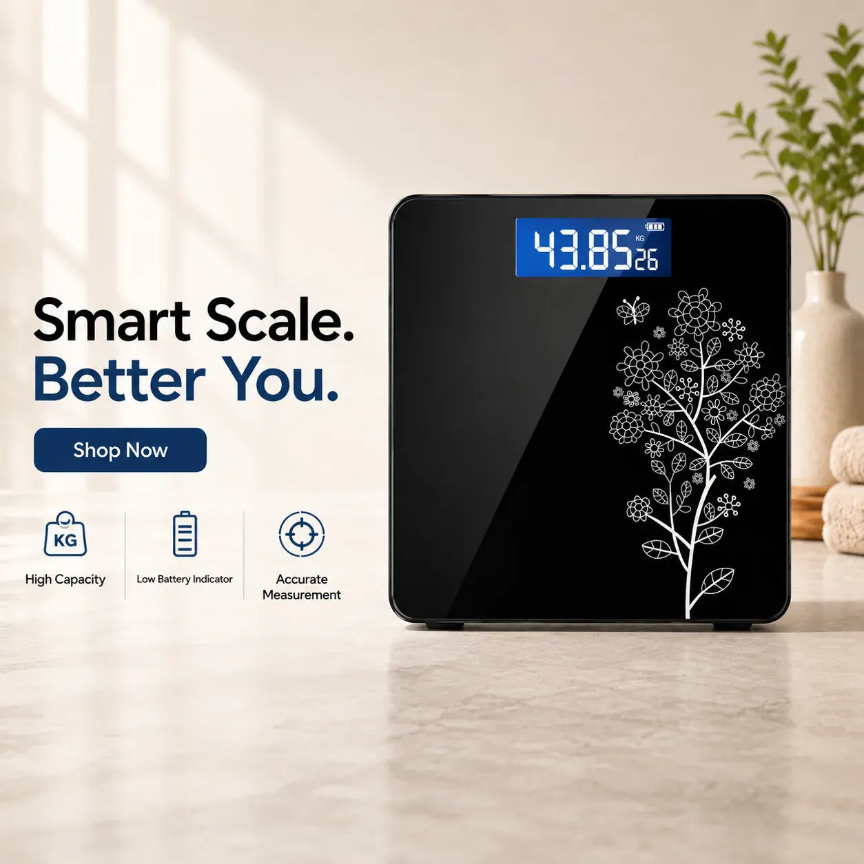 Body composition scale — smart scale, better you