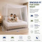 Mosquito Net — Assembled size — 198 × 198 cm