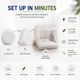 Mosquito Net — Folds down and sets up again