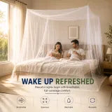 Mosquito Net — In use in a bedroom